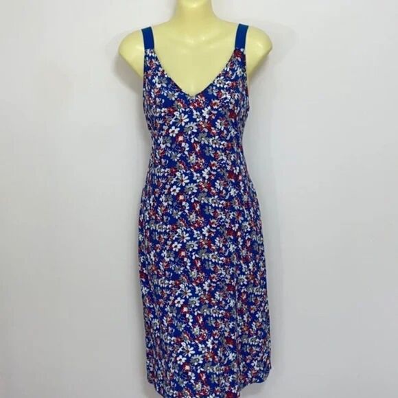 Rag & Bone Dress "Estelle" Blur Red Floral NWOT Sz T/P 4 - Picture 2 of 9